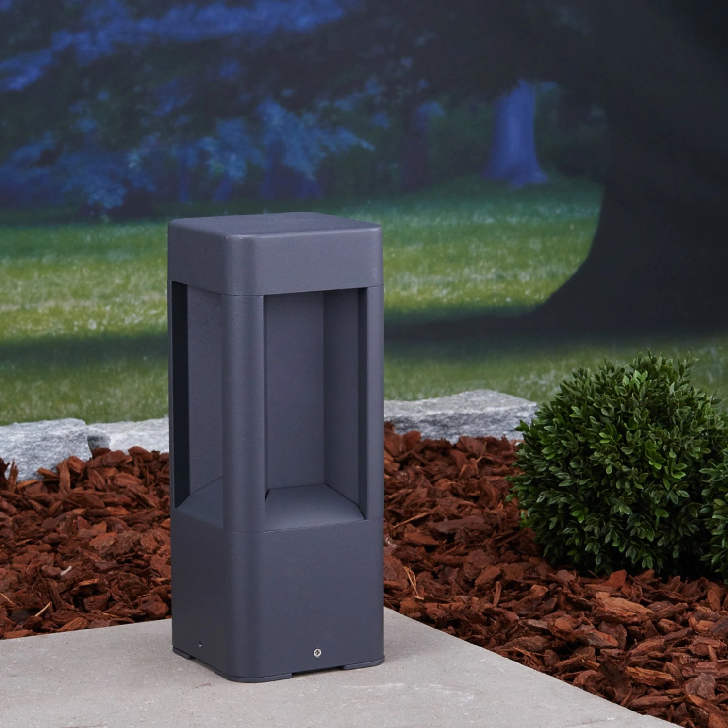 Lucande LED-Sockelleuchte Annika Aus Aluminium, 30 Cm 5 Lucande LED-Sockelleuchte Annika Aus Aluminium, 30 Cm – Bild 5