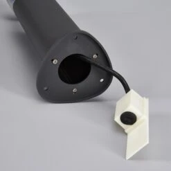 Lucande Dunkelgraue LED-Sockelleuchte Milou -Lucande 9617016 6