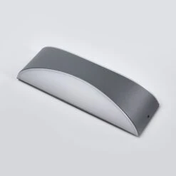 Lucande LED-Außenwandleuchte Akira, Anthrazit -Lucande 9617034 5