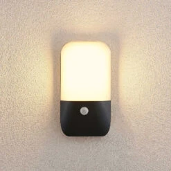 Lucande Bazilea LED-Sensor-Außenwandleuchte -Lucande 9617078 3