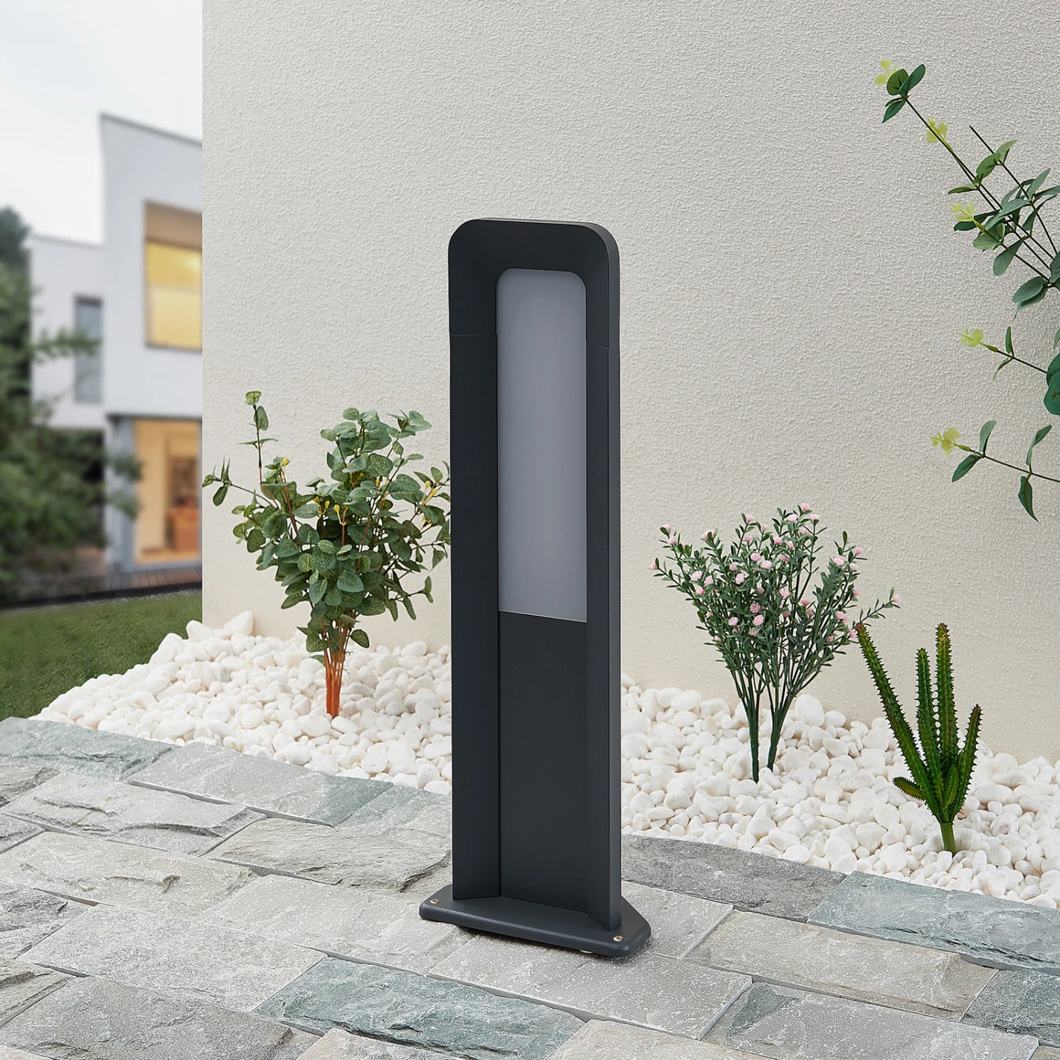 Lucande Secunda LED-Sockelleuchte, Höhe 50 Cm 2 Lucande Secunda LED-Sockelleuchte, Höhe 50 Cm – Bild 2