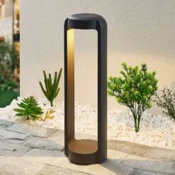 Lucande Habsa LED-Sockelleuchte, Höhe 50 Cm