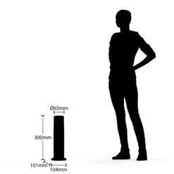 Lucande Obbie Sockelleuchte, Höhe 30 Cm -Lucande 9617101 4