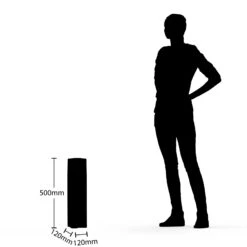 Lucande Obuna Sockelleuchte, Höhe 50 Cm -Lucande 9617106 6