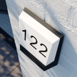 Lucande Kosman LED-Hausnummernleuchte, Sensor -Lucande 9617111 3