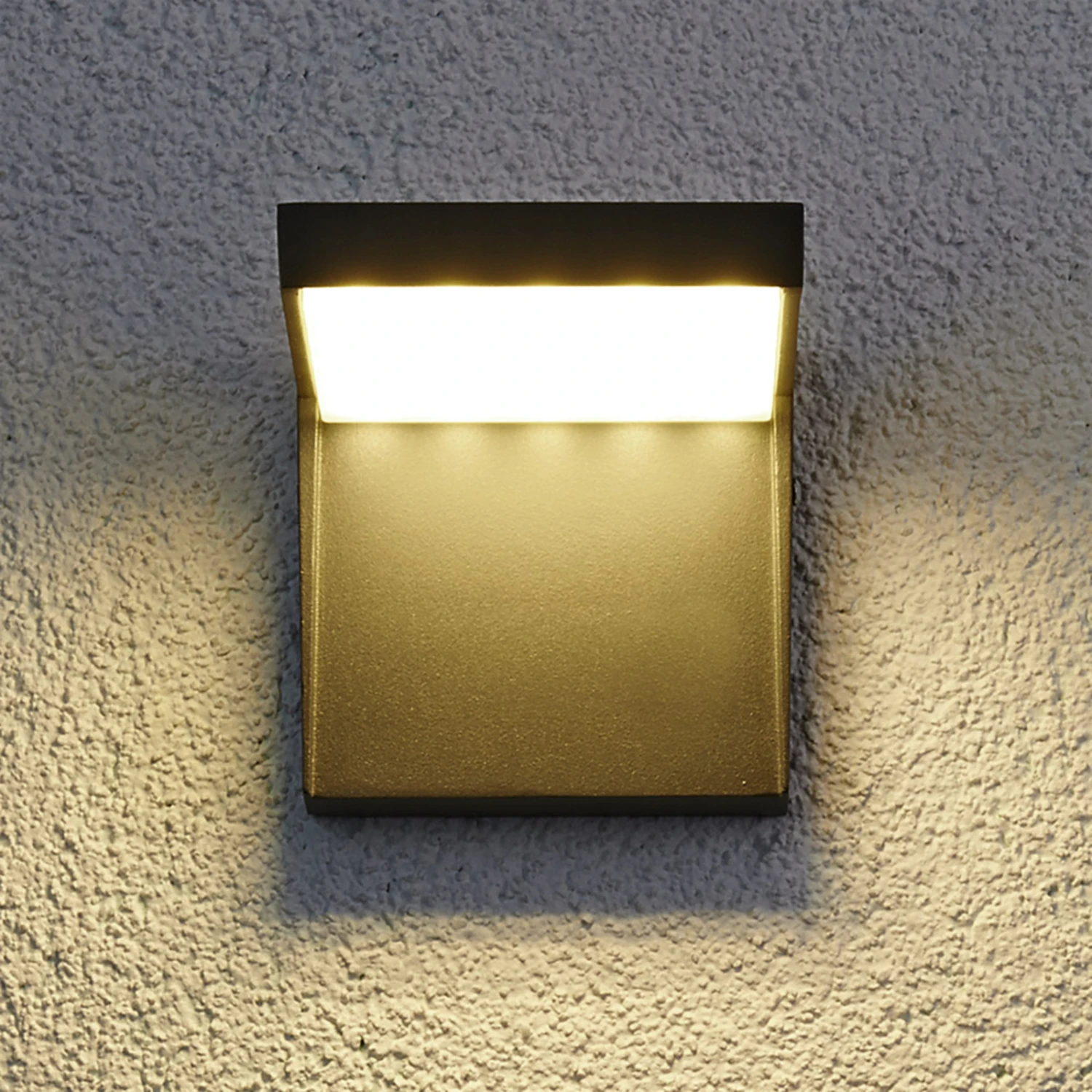 Lucande Moderne LED-Außenwandleuchte Rachel Aus Aluminium 2 Lucande Moderne LED-Außenwandleuchte Rachel Aus Aluminium – Bild 2
