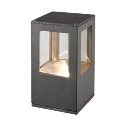 Lucande Rechteckige LED-Sockelleuchte Nicola, IP54 10 Lucande Rechteckige LED-Sockelleuchte Nicola, IP54 -Lucande 9618008 4