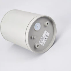 Lucande Außen-Deckenstrahler Minna, Silbergrau 15 Lucande Außen-Deckenstrahler Minna, Silbergrau -Lucande 9618024 7