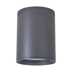 Lucande Außen-Deckenstrahler Minna, Graphit -Lucande 9618025 3