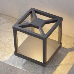 Lucande LED-Sockelleuchte Lealand 23cm Hoch -Lucande 9618058 5