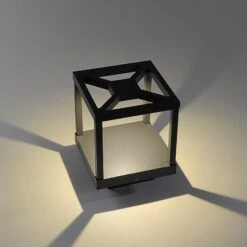 Lucande LED-Sockelleuchte Lealand 23cm Hoch -Lucande 9618058 6