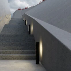 Lucande LED-Sockelleuchte Tomas In Dunkelgrau 14 Lucande LED-Sockelleuchte Tomas In Dunkelgrau -Lucande 9618126 5