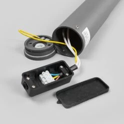 Lucande LED-Sockelleuchte Tomas In Dunkelgrau 17 Lucande LED-Sockelleuchte Tomas In Dunkelgrau -Lucande 9618126 8