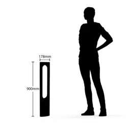 Lucande Fenti LED-Wegeleuchte, 90 Cm -Lucande 9618144 4