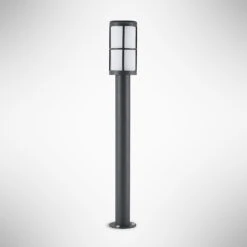 Lucande Kelini Wegeleuchte, 90 Cm, Dunkelgrau -Lucande 9618151 5