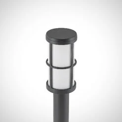 Lucande Kelini Wegeleuchte, 90 Cm, Dunkelgrau -Lucande 9618151 6