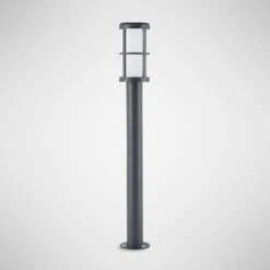 Lucande Kelini Wegeleuchte, 90 Cm, Dunkelgrau -Lucande 9618151 7