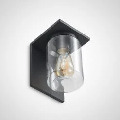 Lucande Semka Außenwandleuchte, Dunkelgrau -Lucande 9618153 4