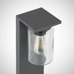 Lucande Semka Wegeleuchte, 65 Cm, Dunkelgrau -Lucande 9618155 3