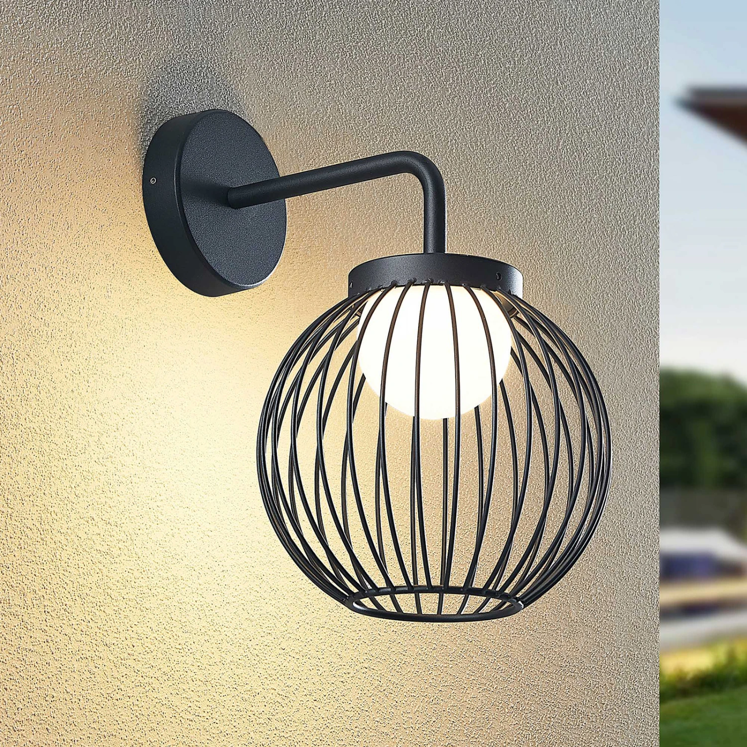 Lucande Kartivan LED-Außenwandleuchte Mit IP65 1 Lucande Kartivan LED-Außenwandleuchte Mit IP65