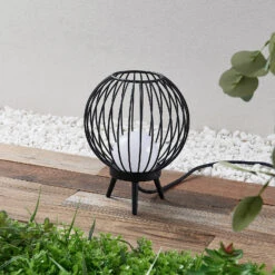 Lucande Kartivan LED-Außentischleuchte Mit IP65 -Lucande 9618165 2