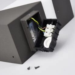 Lucande Außenwandleuchte Kiran Mit Bewegungsmelder -Lucande 9619012 6