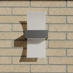 Lucande Gebogene LED-Außenwandleuchte Skadi -Lucande 9619021 5