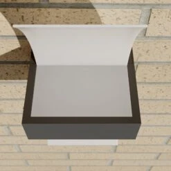 Lucande Gebogene LED-Außenwandleuchte Skadi -Lucande 9619021 7