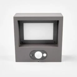 Lucande Sensor-LED-Außenwandleuchte Mahra , Solarbetrieben -Lucande 9619074 4