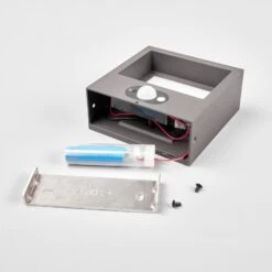 Lucande Sensor-LED-Außenwandleuchte Mahra , Solarbetrieben -Lucande 9619074 6