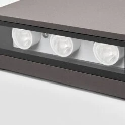 Lucande Eckige LED-Außenwandlampe Trixy In Grafitgrau -Lucande 9619075 4