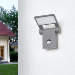 Lucande LED-Außenwandleuchte Marius Mit Sensor -Lucande 9619079 2