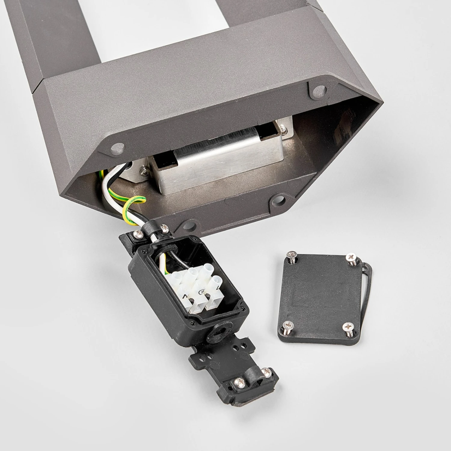 Lucande Topmoderne LED-Wegelampe Jeny In Dunkelgrau 6 Lucande Topmoderne LED-Wegelampe Jeny In Dunkelgrau – Bild 6