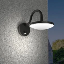 Lucande Finny - LED-Außenwandlampe Mit Bewegungsmelder -Lucande 9619090 8