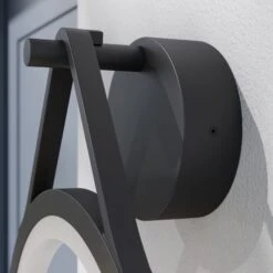 Lucande LED-Außenwandleuchte Mirco, Ringförmig, IP65 14 Lucande LED-Außenwandleuchte Mirco, Ringförmig, IP65 -Lucande 9619145 5