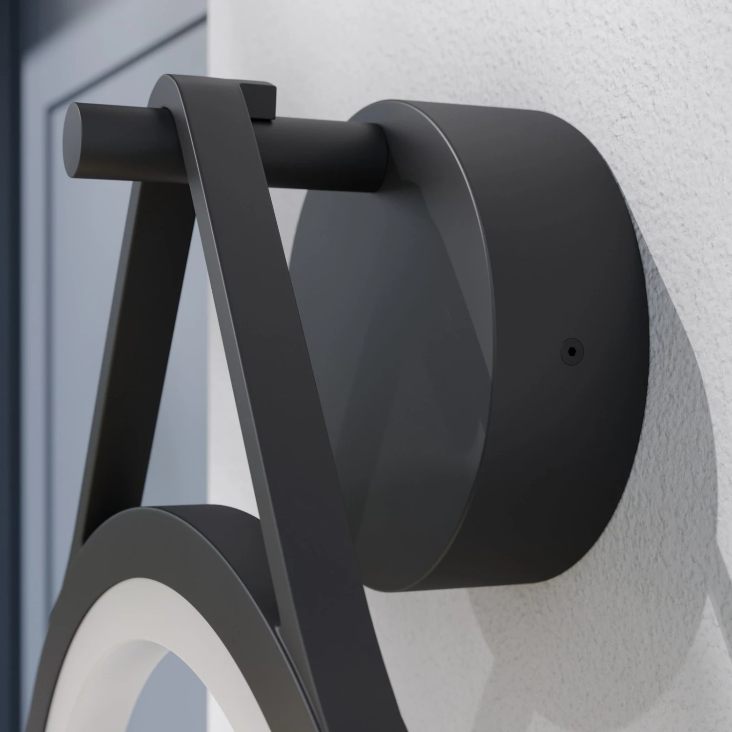 Lucande LED-Außenwandleuchte Mirco, Ringförmig, IP65 6 Lucande LED-Außenwandleuchte Mirco, Ringförmig, IP65 – Bild 6