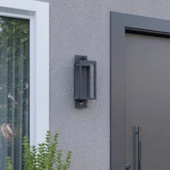 Lucande LED-Außenwandlampe Mit Bewegungsmelder -Lucande 9619150 2