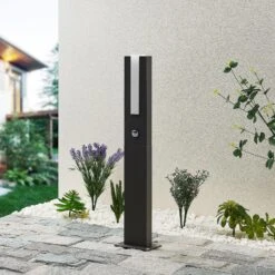 Lucande Virgalia LED-Wegeleuchte, 65 Cm Mit Sensor -Lucande 9619221 2