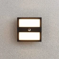 Lucande Gylfi LED-Außenwandleuchte Quadrat.+Sensor 13 Lucande Gylfi LED-Außenwandleuchte Quadrat.+Sensor -Lucande 9619232 4