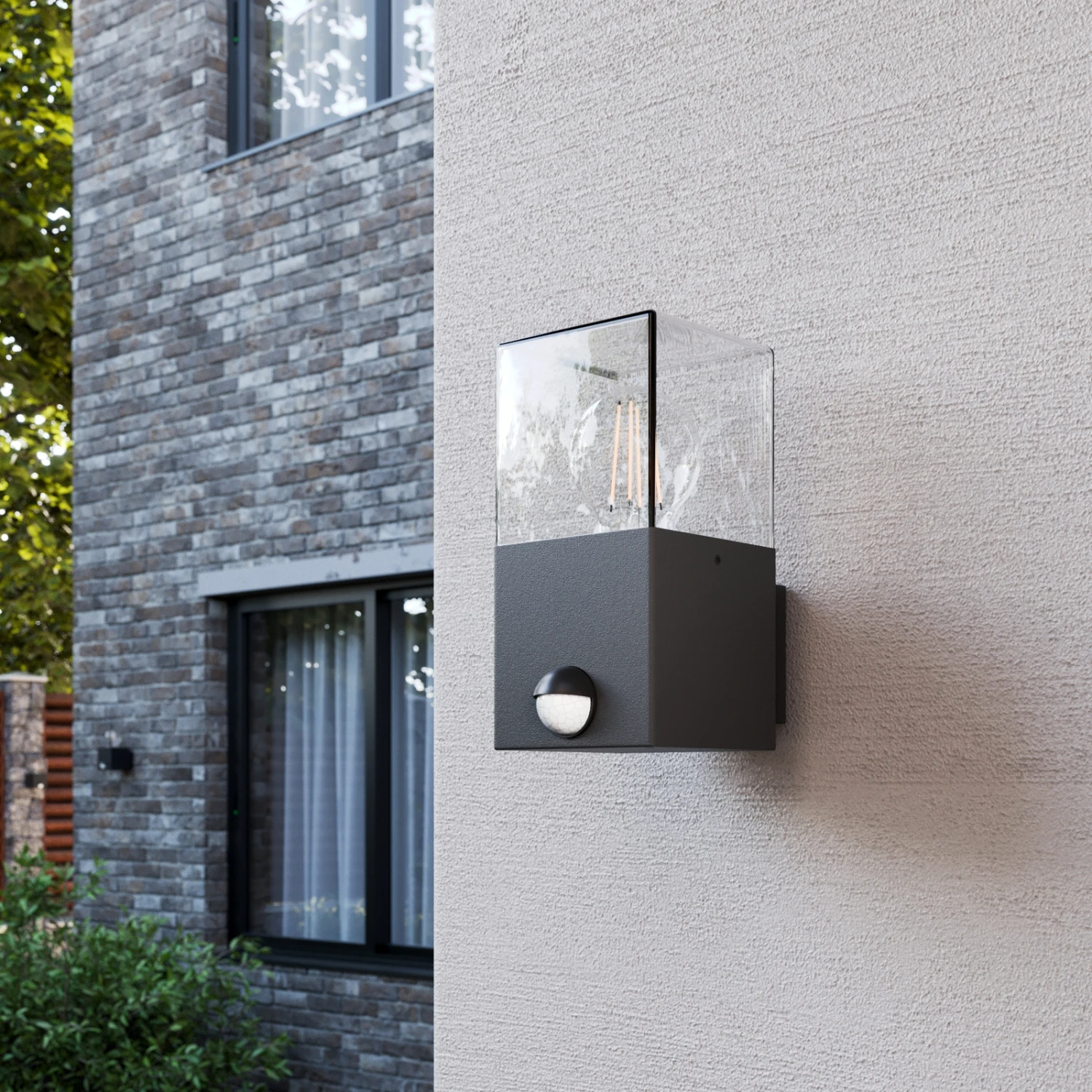 Lucande Keke Außenwandleuchte Mit Sensor 3 Lucande Keke Außenwandleuchte Mit Sensor – Bild 3