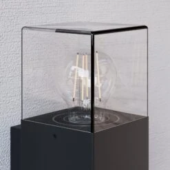 Lucande Keke Außenwandleuchte Mit Sensor 16 Lucande Keke Außenwandleuchte Mit Sensor -Lucande 9619243 7