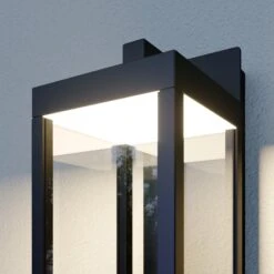 Lucande Ditta LED-Außenwandlampe Mit Lautsprecher 17 Lucande Ditta LED-Außenwandlampe Mit Lautsprecher -Lucande 9619273 8