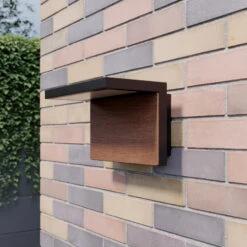 Lucande Lignus LED-Außenwandleuchte -Lucande 9619274 2