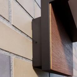 Lucande Lignus LED-Außenwandleuchte -Lucande 9619274 6