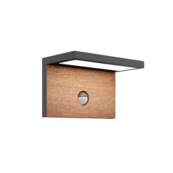 Lucande Lignus LED-Außenwandlampe, Bewegungsmelder -Lucande 9619277 6