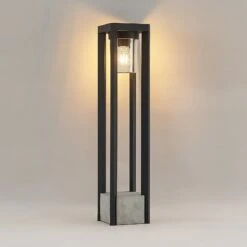 Lucande Kalisa Wegeleuchte, Eckig, E27 -Lucande 9619298 3