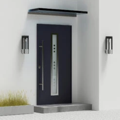 Lucande Overa Außenwandleuchte, Rund, E27 -Lucande 9619300 2