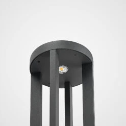 Lucande Overa LED-Außenwandleuchte, Rund -Lucande 9619301 7