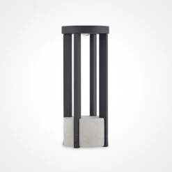 Lucande Overa LED-Sockelleuchte, Rund -Lucande 9619303 5