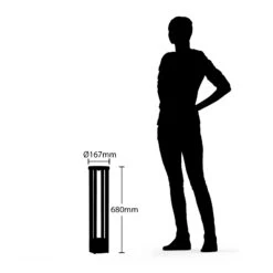 Lucande Overa LED-Wegeleuchte, Rund 15 Lucande Overa LED-Wegeleuchte, Rund -Lucande 9619305 6